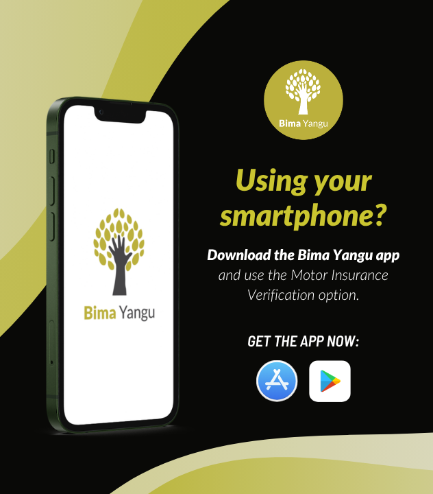 Bima Yangu Motor Insurance Verification